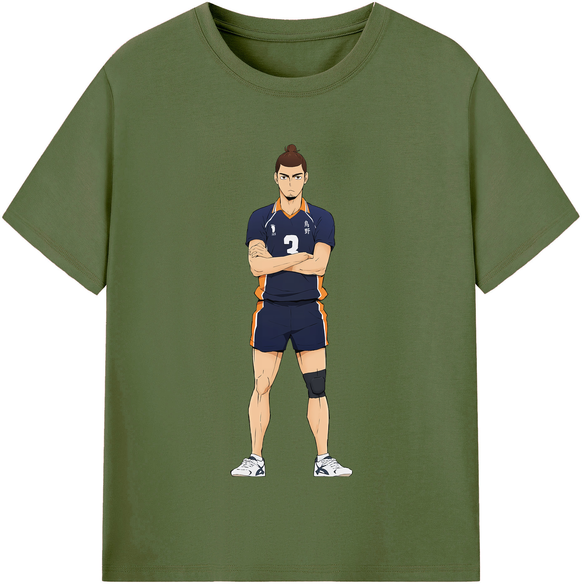 （画像用） ハイキュー!! Haikyu!! 綿100％半袖Tシャツ（フロントプリント）